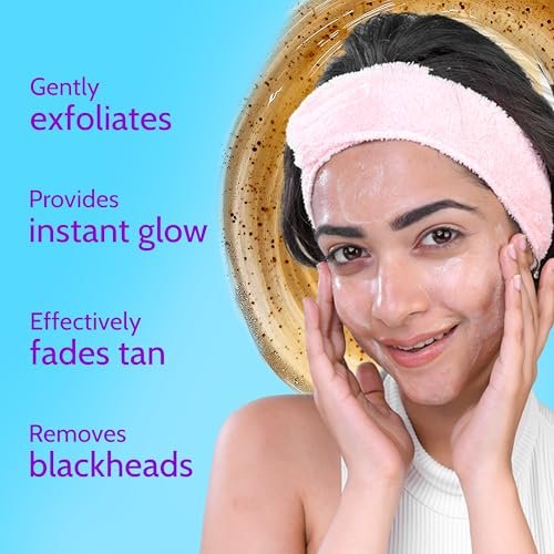 Chemist At Play Gentle Exfoliating Face Scrub with Mandelic Acid & Walnuts – Removes Dead Skin & Blackheads, Detans, Gives Instant Glow, for Women & Men, 100ml - görsel 4