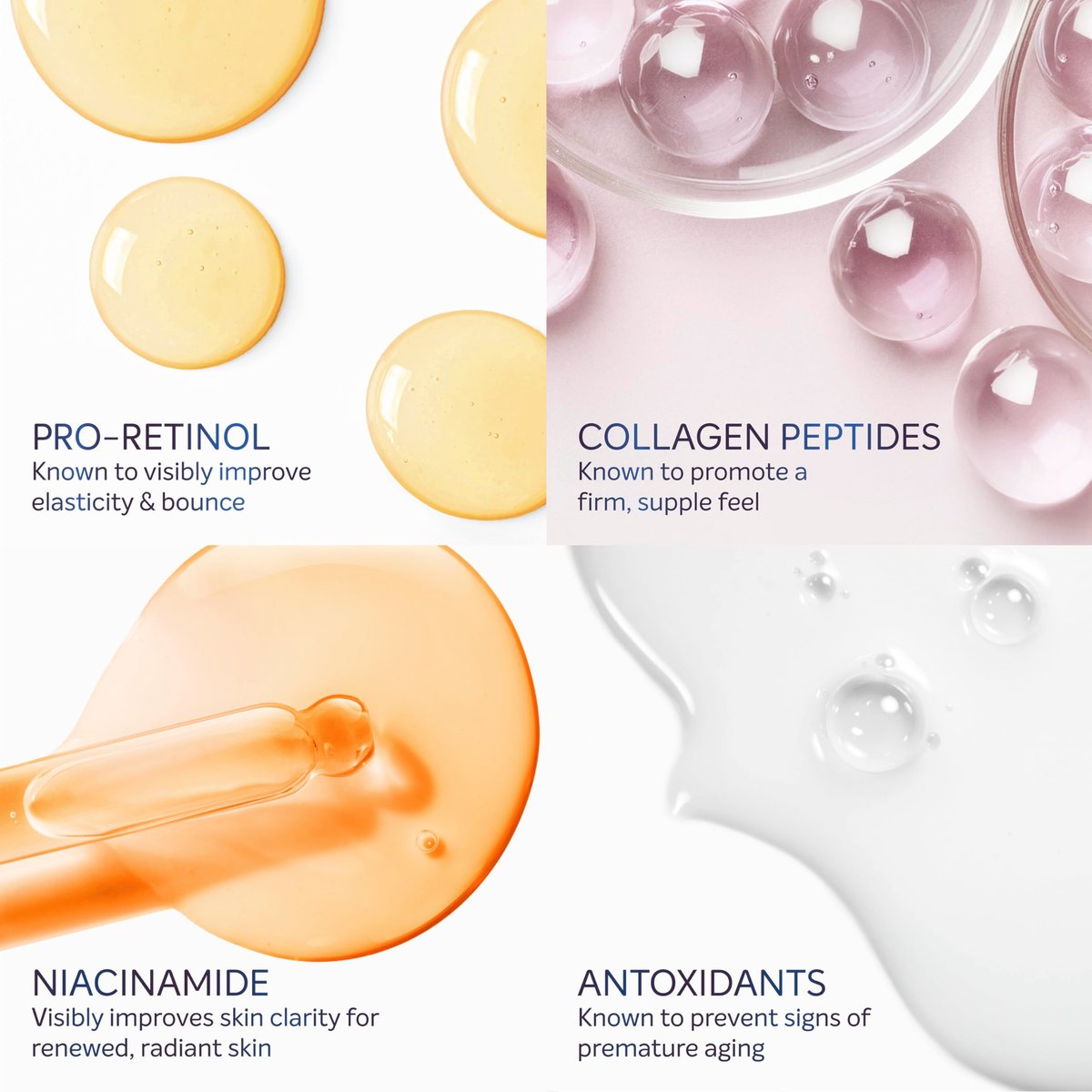 Dove Cream Serum Pro-Retinol + Firming for Elasticity and Firmness, with Collagen Peptides, Niacinamide and Antioxidants Lotion, 8 oz - görsel 13
