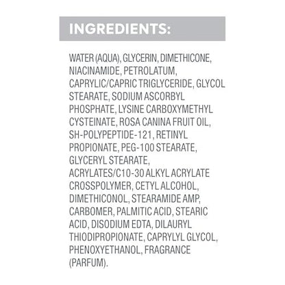 Dove Cream Serum Pro-Retinol + Firming for Elasticity and Firmness, with Collagen Peptides, Niacinamide and Antioxidants Lotion, 8 oz