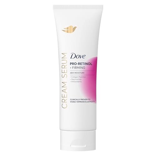 Dove Cream Serum Pro-Retinol + Firming for Elasticity and Firmness, with Collagen Peptides, Niacinamide and Antioxidants Lotion, 8 oz - görsel 2