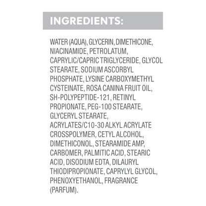 Dove Cream Serum Pro-Retinol + Firming for Elasticity and Firmness, with Collagen Peptides, Niacinamide and Antioxidants Lotion, 8 oz