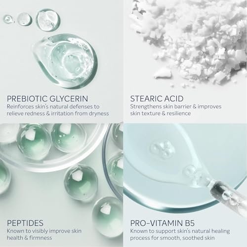 Dove Body Cream Serum Prebiotic + Protection for Dry, Sensitive Skin, with Pro-Vitamin B5, Stearic Acid and Peptides, 8 oz - görsel 12