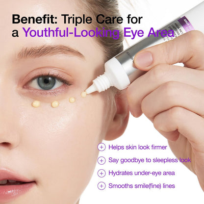 Anua Retinol 0.1 Caffeine Revitalizing Eye Cream – Lightweight Hydrating Formula for Dark Circles & Puffiness, Korean Skincare for Sensitive Skin, 1.05 fl oz Avelisse