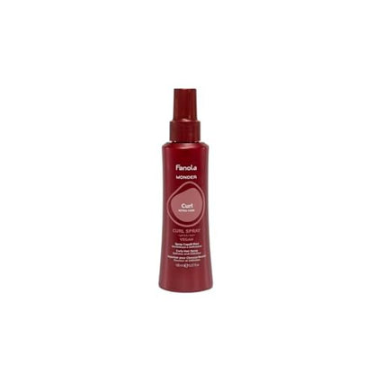 Fanola Wonder Curl Refresher Spray for Curly and Wavy Hair - Lightweight Curl Activator and Revitalizing Hair Spray for Definition & Softness - 150 ml (5 Fl Oz)