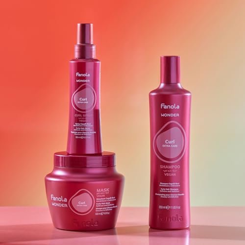 Fanola Wonder Curl Refresher Spray for Curly and Wavy Hair - Lightweight Curl Activator and Revitalizing Hair Spray for Definition & Softness - 150 ml (5 Fl Oz) - görsel 8