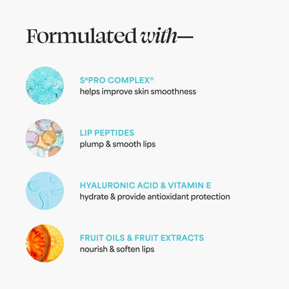 TULA Skin Care 24-7 Moisture Day & Night Peptide Lip Mask - Deeply Nourish & Hydrate Lips with Peptides, Hyaluronic Acid & Vitamin E Avelisse