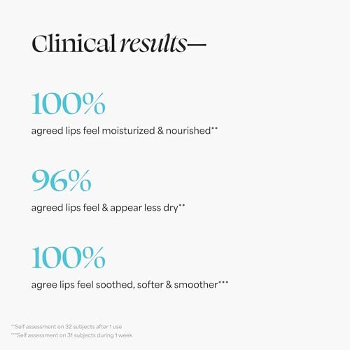 TULA Skin Care 24-7 Moisture Day & Night Peptide Lip Mask - Deeply Nourish & Hydrate Lips with Peptides, Hyaluronic Acid & Vitamin E Avelisse