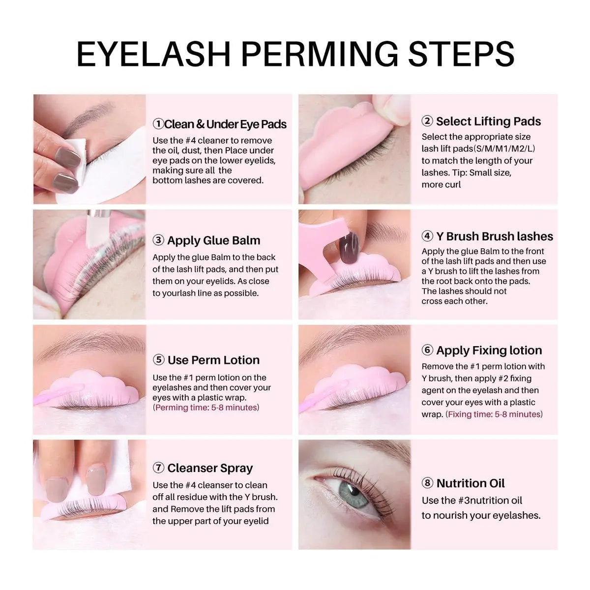 Gentle Lash Lift Kit with Enhanced Glue Balm – Semi-Permanent Curled Eyelashes Lasting 6-8 Weeks for All Lash Types Avelisse