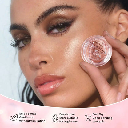Gentle Lash Lift Kit with Enhanced Glue Balm – Semi-Permanent Curled Eyelashes Lasting 6-8 Weeks for All Lash Types Avelisse