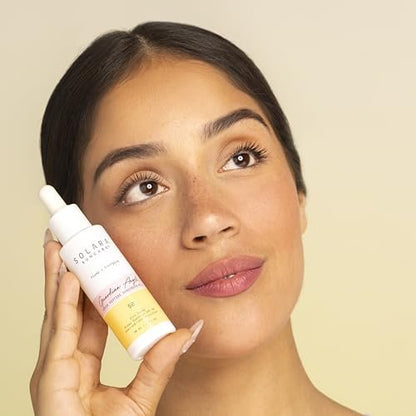 Guardian Angel Super Peptide Sunscreen Milk SPF 50 - EWG Verified, Vegan, Reef Friendly Zinc Oxide Sunscreen for Face (1 fl oz) Avelisse