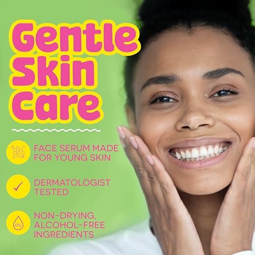 BeYOUtiful Vitamin C Face Serum for Teens, Tweens, and Kids – Preppy Skin Care Acne Treatment & Brightening Moisturizer, 1.35 fl oz - görsel 3