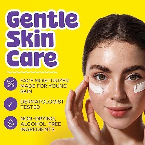 BeYOUtiful Face Moisturizer – Hydrating Face Cream for Teens, Tweens & Kids Ages 8-17, Dry Skin Relief, 1.69 fl oz - görsel 4
