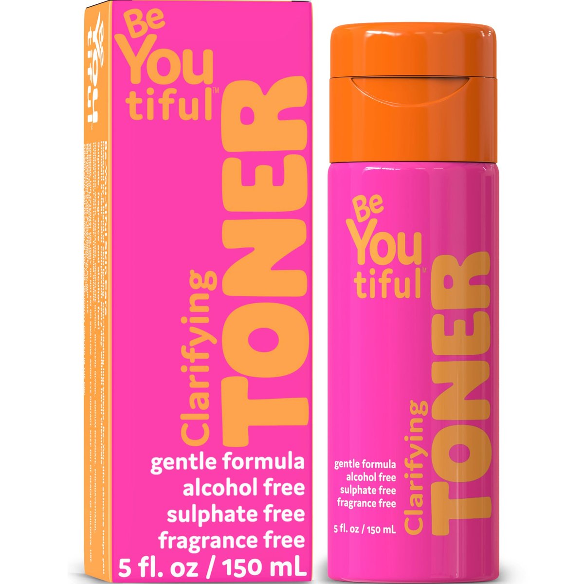 BeYouTiful Clarifying Face Toner for Balanced Skin | Preppy Skincare for Teens & Tweens | Gentle & Cleansing Facial Toner for Kids, Girls & Boys | Ages 8-17 | 5 fl oz - görsel 1
