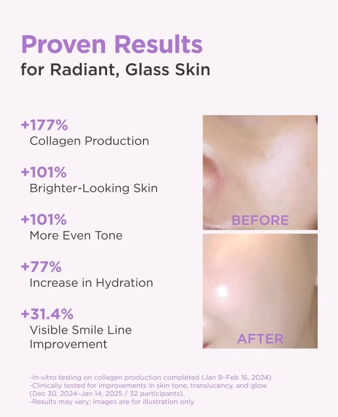 AROCELL Super Collagen Overnight Hydrogel Mask with Retinol & Stem Cell – Firming, Lifting, Plumping, Long-Lasting Glow – Korean Glass Skin Care (43g x 4) Avelisse