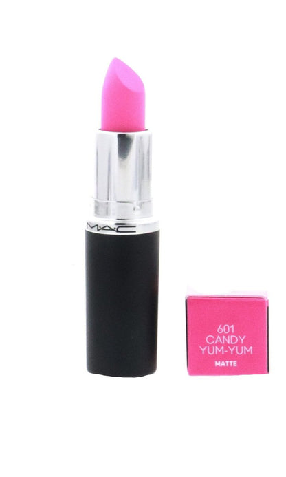 MAC M·A·CXIMAL Silky Matte Lipstick - Candy Yum Yum - Intense Pink Color - 0.1 oz Avelisse