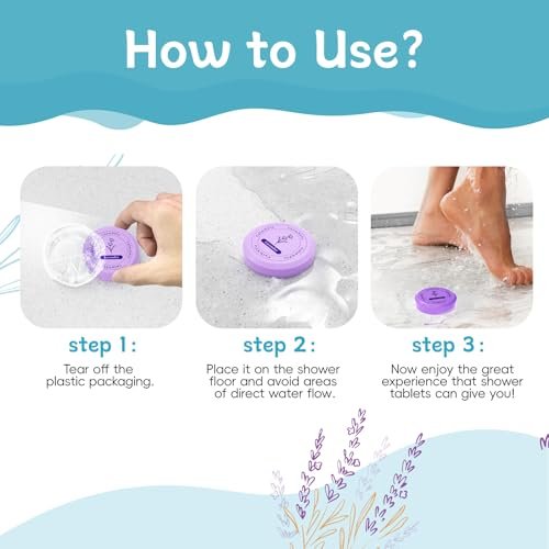 CalmNFiz 6 Pack Shower Steamers Aromatherapy - Relaxation & Self Care Gift for Women and Men, Natural Essential Oil Shower Bombs for Stress Relief, Birthday, Mother’s Day - görsel 12