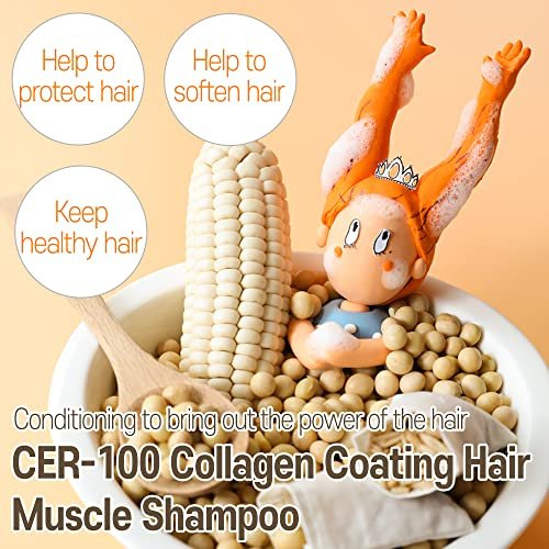 Elizavecca CER-100 Collagen Coating Hair A+ Muscle Shampoo - 16.9 fl oz - görsel 18