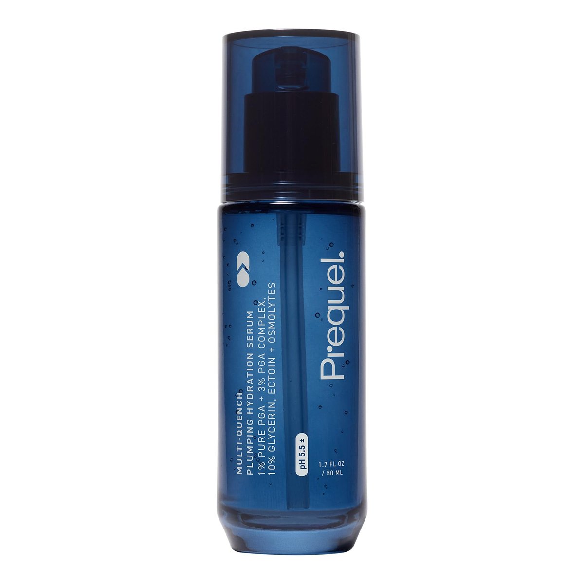 Prequel Skin Multi-Quench Plumping Hydration Serum - Intensive Hydrating Facial Serum for Dry & Sensitive Skin with PGA Complex, 1.7 oz Avelisse
