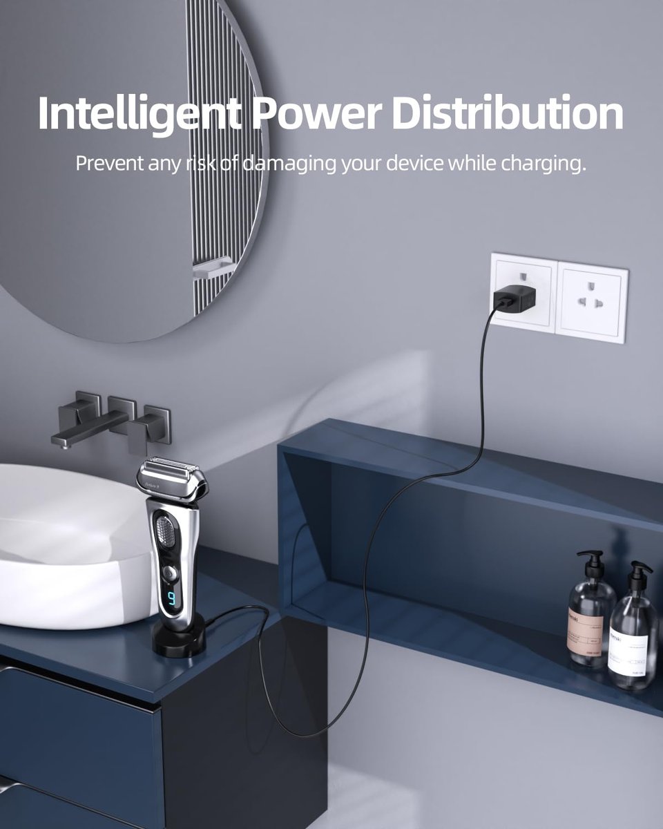 5V UL Charger Compatible with Philips Norelco OneBlade 360 and MultiGroomer Trimmers - görsel 13