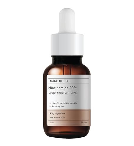 Niacinamide 20% Concentrate Serum – High-Strength Blemish Control, Pore Minimizer, and Skin Tone Corrector – Pure Ingredient for Smooth, Even Complexion – 30ml Avelisse