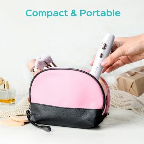 COSLUS Cordless Nail Drill C41 (END04): 2-in-1 Nail File with Flash Cure for Acrylic, Gel, Dip Powder Nails - Stepless Speed Control, Portable Professional Pedicure Kit for Home DIY Avelisse