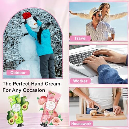 100 Pack Hand Lotion Bulk Gift - Mini Travel Size Hand Creams for Coworkers, Teacher Appreciation, Birthday Gifts for Women, Nurses, Bridesmaids, Thank You Gifts Avelisse