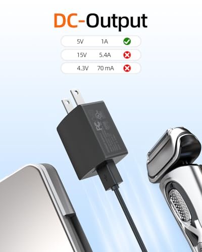 5V Fast Charger Compatible with Philips Norelco OneBlade 360 and Wet&Dry Series Shavers - görsel 8