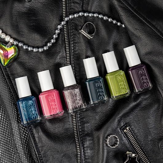 essie Nail Polish, Salon-Quality Purple Nail Polish, Vegan, Fall 2024, Leather Weather, 0.46 fl oz - görsel 9