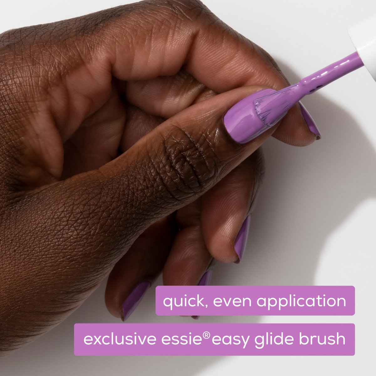 essie Nail Polish, Salon-Quality Purple Nail Polish, Vegan, Fall 2024, Leather Weather, 0.46 fl oz - görsel 13