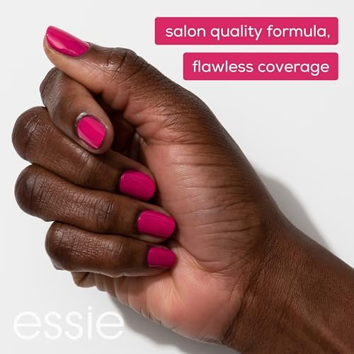 essie Nail Polish, Salon-Quality Purple Nail Polish, Vegan, Fall 2024, Leather Weather, 0.46 fl oz - görsel 12