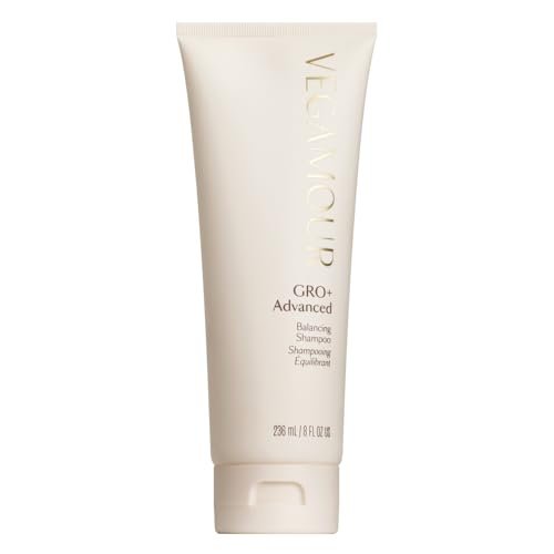 VEGAMOUR GRO+ Advanced Balancing Shampoo | Lightly Exfoliates & Removes Buildup for Severe Signs of Thinning | Color Safe, Vegan, Cruelty-Free (8 Fl Oz) Avelisse