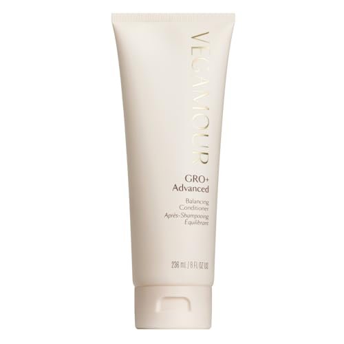 VEGAMOUR GRO+ Advanced Balancing Conditioner | Hydrates Scalp, Nourishes & Softens Hair | For Signs of Thinning | Color Safe, Vegan, Cruelty-Free, No Silicones (8 Fl Oz) Avelisse