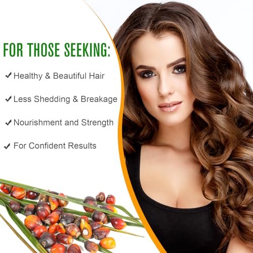 100% Pure Batana Oil for Hair Growth – Moisturizes Hair & Scalp – Raw Batana from Honduras – Premium Therapeutic Grade – 2 Fl Oz - görsel 10