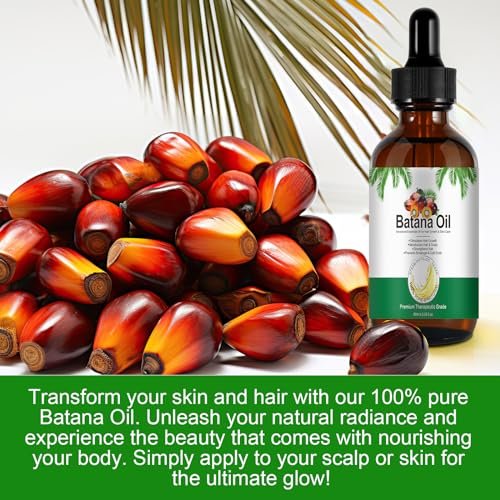 100% Pure Batana Oil for Hair Growth – Moisturizes Hair & Scalp – Raw Batana from Honduras – Premium Therapeutic Grade – 2 Fl Oz - görsel 14