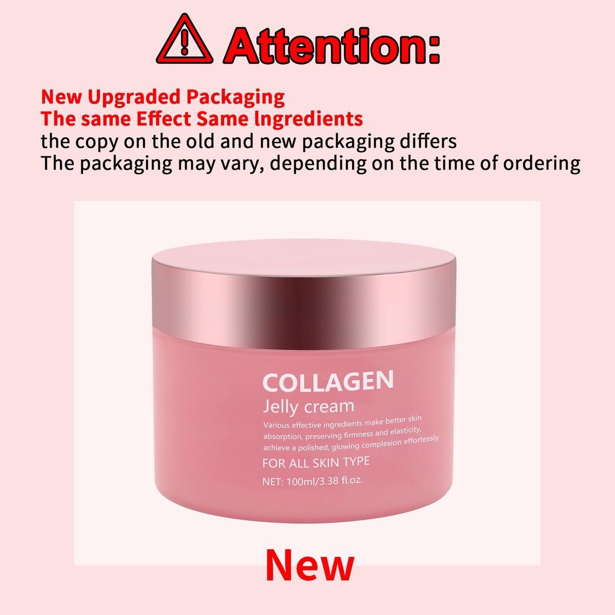 SOYUB Collagen Jelly Cream with Niacinamide & Freeze Dried Hydrolyzed Collagen - Korean Glass-Shiny Skin Moisturizer for Elasticity, Hydration, Fine Lines & Dullness - Suitable for All Skin Types (3.38 Fl Oz) - görsel 4