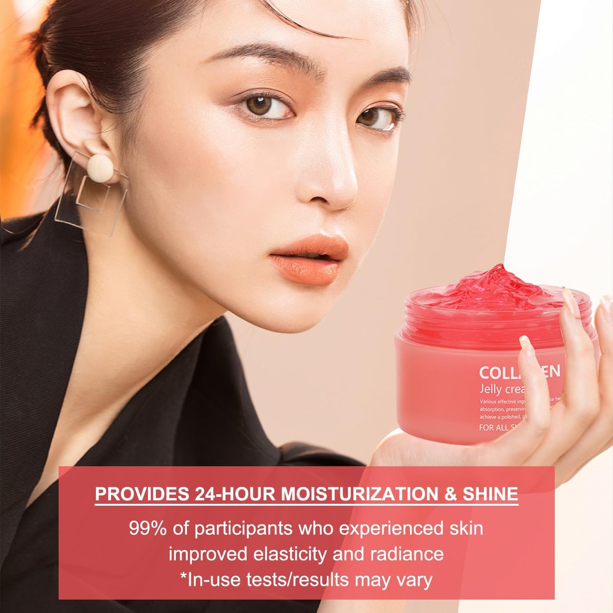 SOYUB Collagen Jelly Cream with Niacinamide & Freeze Dried Hydrolyzed Collagen - Korean Glass-Shiny Skin Moisturizer for Elasticity, Hydration, Fine Lines & Dullness - Suitable for All Skin Types (3.38 Fl Oz) - görsel 16