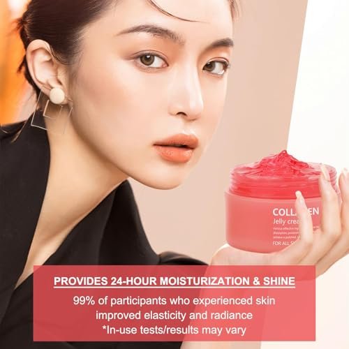 SOYUB Collagen Jelly Cream with Niacinamide & Freeze Dried Hydrolyzed Collagen - Korean Glass-Shiny Skin Moisturizer for Elasticity, Hydration, Fine Lines & Dullness - Suitable for All Skin Types (3.38 Fl Oz) - görsel 15