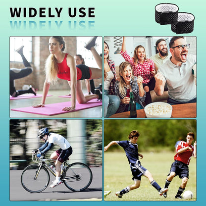4-Pack Jersey Sleeve Bands - Adjustable Hook & Loop Sleeve Holders for Soccer, Softball, and Outdoor Sports Avelisse