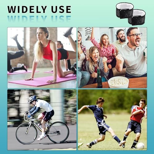 4-Pack Jersey Sleeve Bands - Adjustable Hook & Loop Sleeve Holders for Soccer, Softball, and Outdoor Sports Avelisse