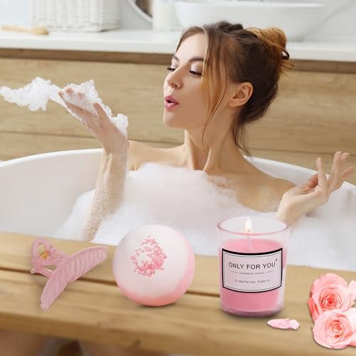 Pampering Self Care Spa Gift Basket for Mom – High-Quality Ingredients: Each product is made with skin-loving – Image 14