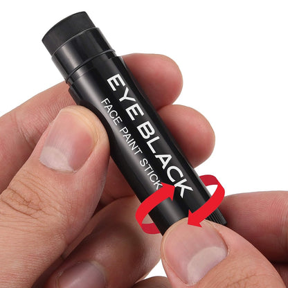 CCbeauty 12 Pack Black Eye Black Sticks for Baseball, Football, Softball & Lacrosse – Anti-Glare, Waterproof, Long-Lasting Eyeblack Avelisse