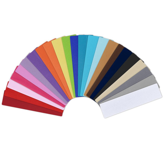 23 Pack Headbands for Women - Black, White, Pink, Red Cloth Headbands