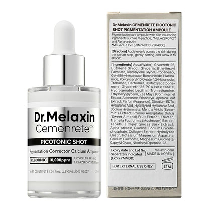 Dr.Melaxin Picotonic Shot Serum with Alpha-Arbutin & Niacinamide - Firming Density Serum for Even Skin Tone, Anti-Aging & Dark Spot Care, 1.01 fl.oz Avelisse