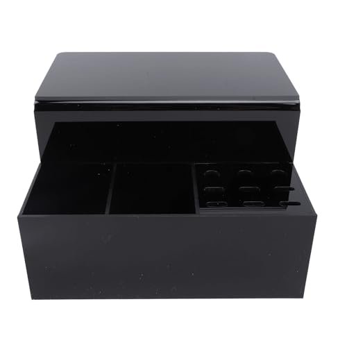 Yosoo Acrylic Eyelash Extension Pillow Shelf Stand with 9 Compartments – Black Organizer for Salon & Training - görsel 16