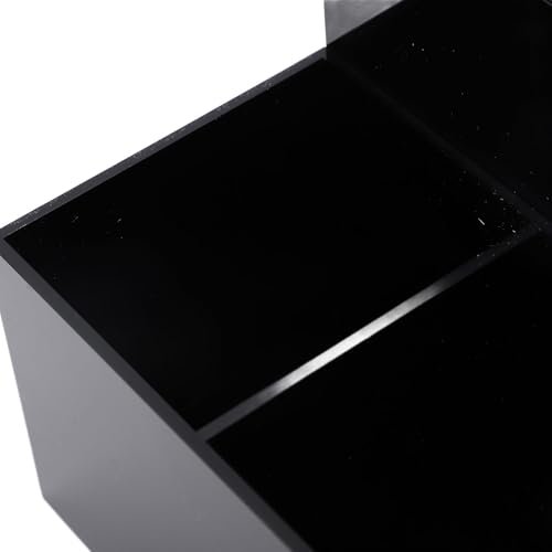 Yosoo Acrylic Eyelash Extension Pillow Shelf Stand with 9 Compartments – Black Organizer for Salon & Training - görsel 14