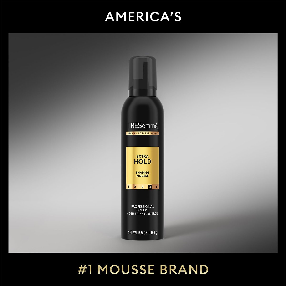 TRESemmé Shaping Mousse Extra Hold 6-Pack – Alcohol-Free Non-Drying Hair Mousse for Sculpting, 24H Frizz Control, 6.5 Oz Each Avelisse
