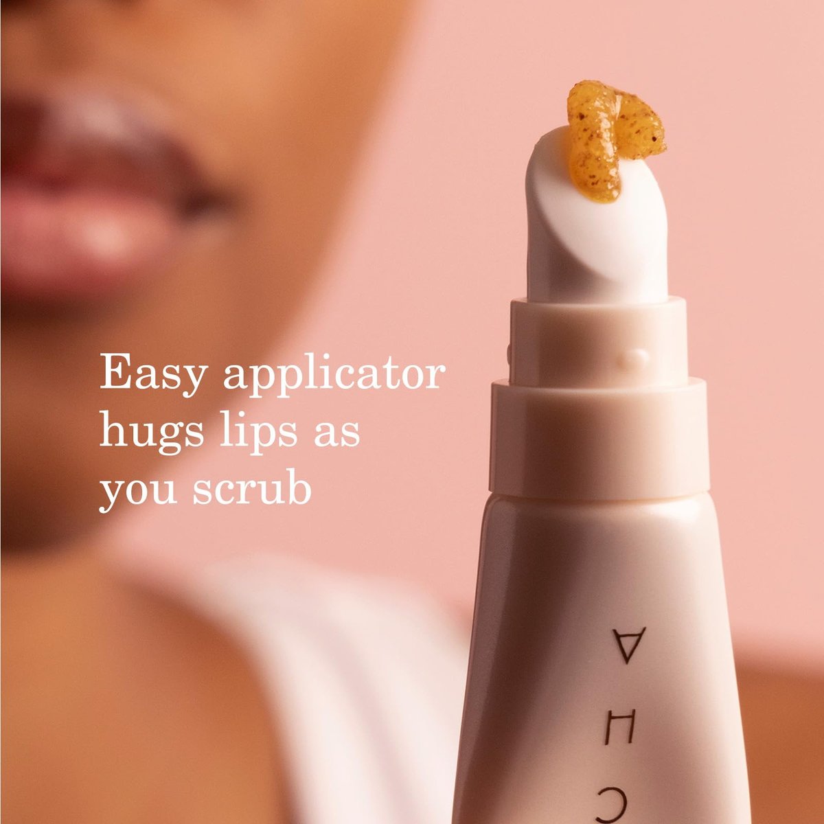 Tatcha Kissu Lip Scrub – Moisturizing Lip Exfoliant with Peach Seed for Smooth, Polish Lips Avelisse