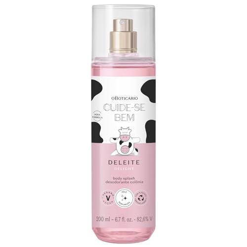 O BOTICARIO Cuide-se Bem Delight Body Splash - Sweet & Refreshing Fragrance Mist, 6.7 oz (200ml) Avelisse