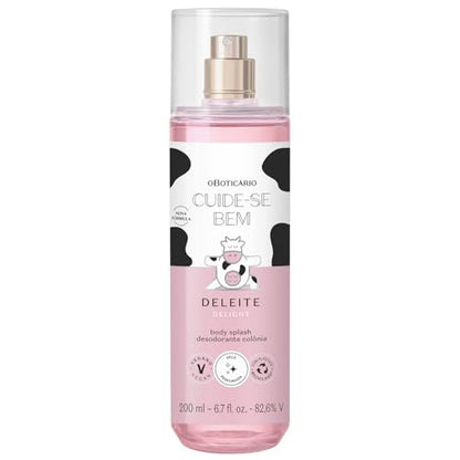O BOTICARIO Cuide-se Bem Delight Body Splash - Sweet & Refreshing Fragrance Mist, 6.7 oz (200ml) Avelisse