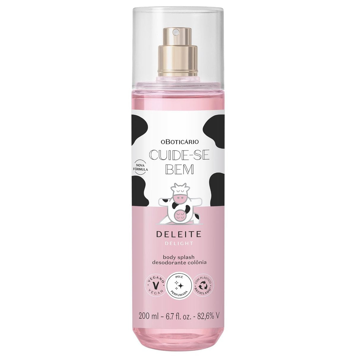 O BOTICARIO Cuide-se Bem Delight Body Splash - Sweet & Refreshing Fragrance Mist, 6.7 oz (200ml) Avelisse